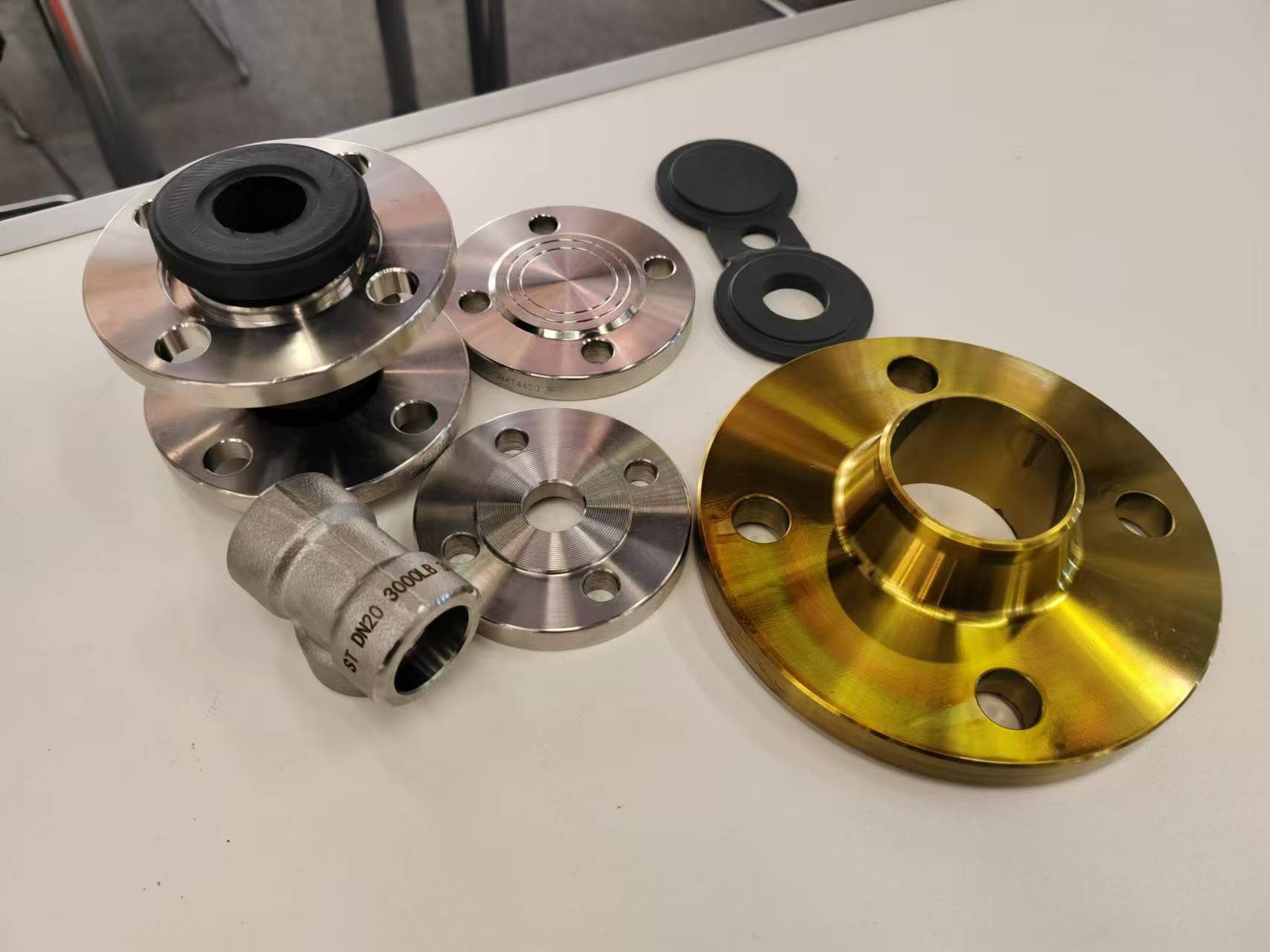 EN 1092-1-11 WN-RF BW WN PN16 DN800 Butt Welded CS A105 Carbon Steel Weld Neck Flange