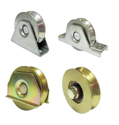 Sliding Gate Wheel Roller With Internal Cradle Internal Mounting Support Bracket