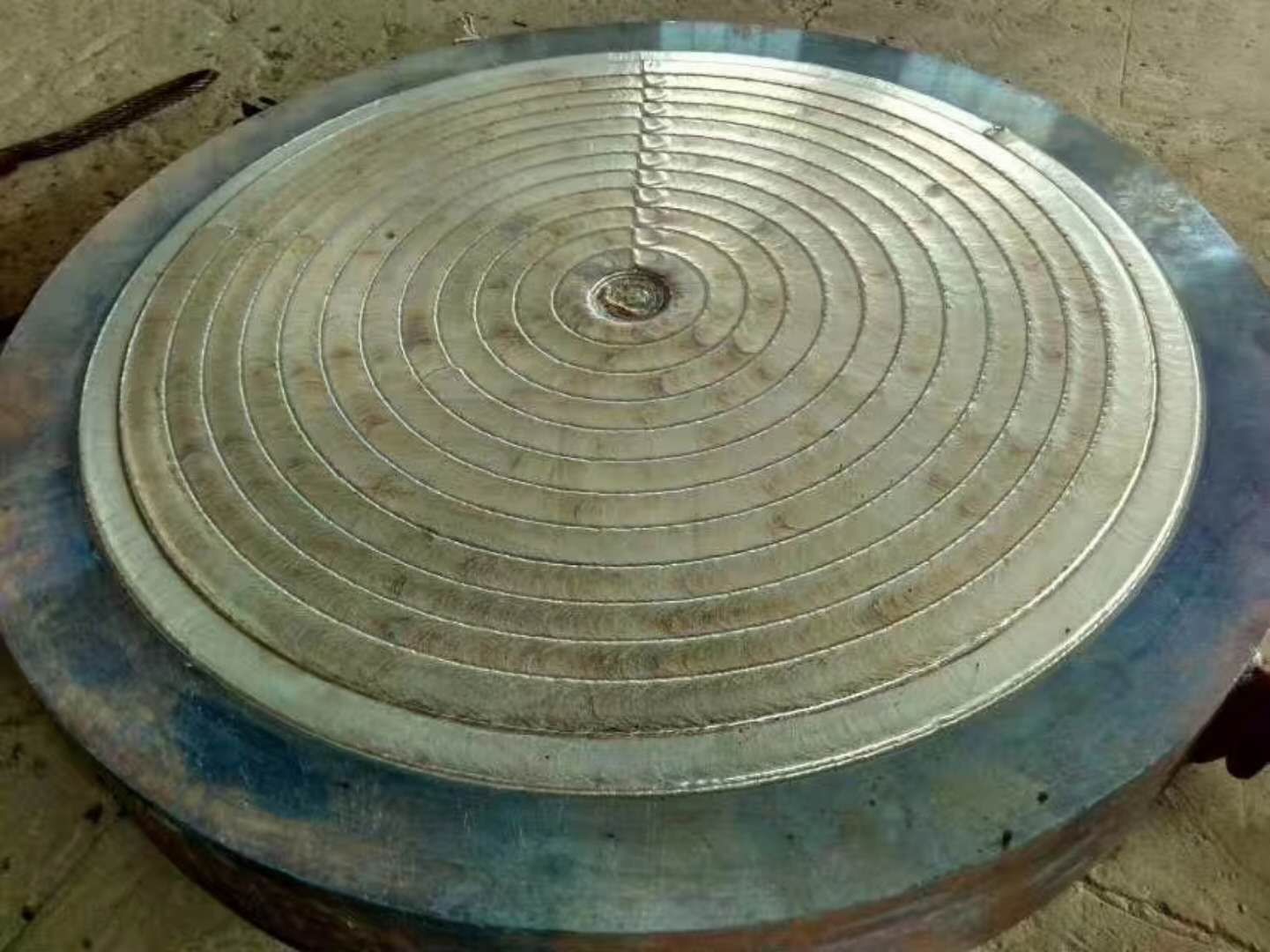 Weld Clad WN RF Flange Metal Clad SS/Copper Alloy Forged Weld Clad Flanges