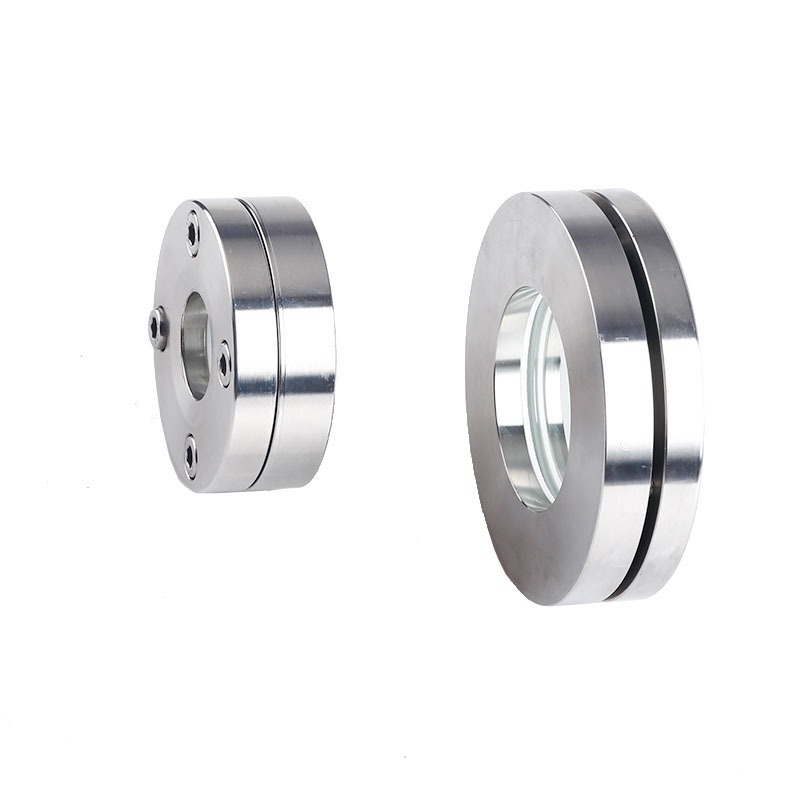 304/316L Stainless Steel Flange Viewing Mirror Hexagonal Manhole Glass Viewing Mirror