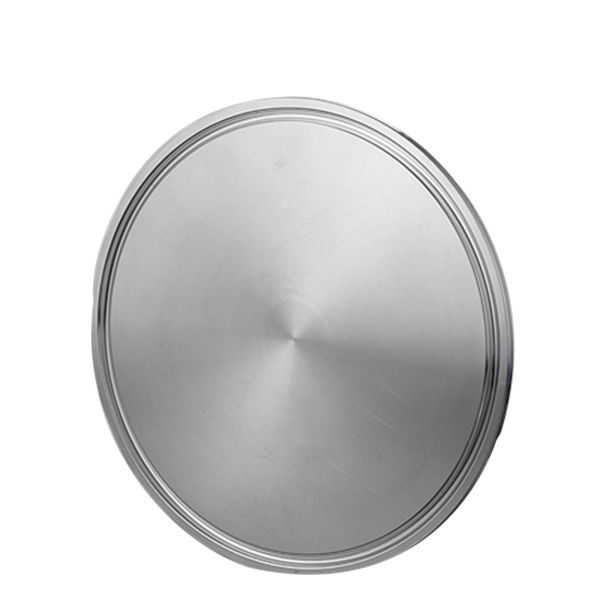 Stainless Steel Blind Plate Tri-clamp Type Mirror Polished Blind Flange