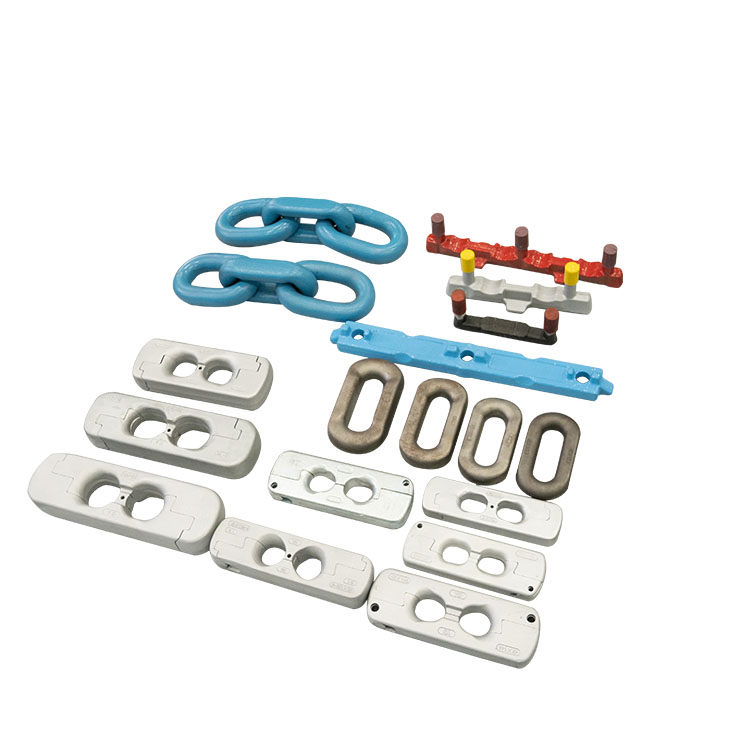 Professional Supplier Hot Forging Industrial Chain Connecting Link Alloy Steel Chain Connecting Link