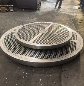 El brida de placa de tubos A350LF2 está fabricada en acero forjado para bajas temperaturas